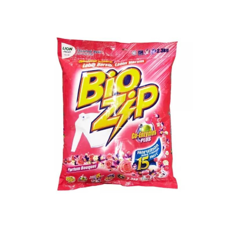 Bio Zip Parfum Bouquet Powder Detergent 2.3kg