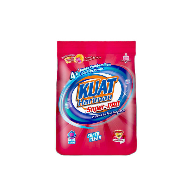 Kuat Harimau Detergent Powder Super Clean 2.2kg