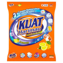 Kuat Harimau Detergent Powder Zesty Lemon 800g