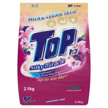 TOP Detergent Powder Silky Miracle 2.1kg