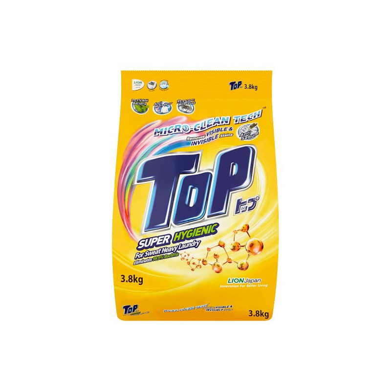 TOP Detergent Powder Super Hygienic 3.8kg
