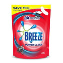 Breeze Power Clean Liquid Detergent Refill Pack 1.8kg