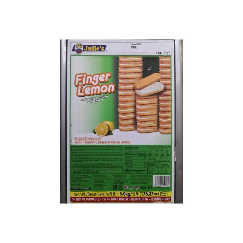 Julie's Finger Lemon Cream (Loose Pack) 250g