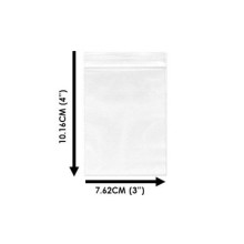 Zipper Bag 3 x 4" 100pcs