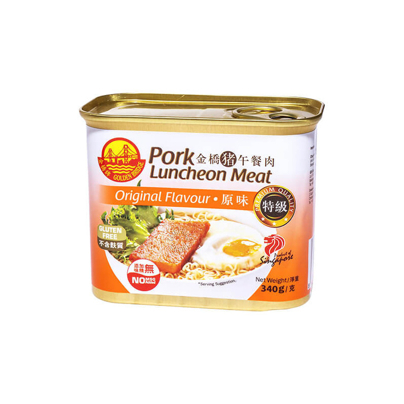 Golden Bridge Pork Luncheon Meat Original 340g