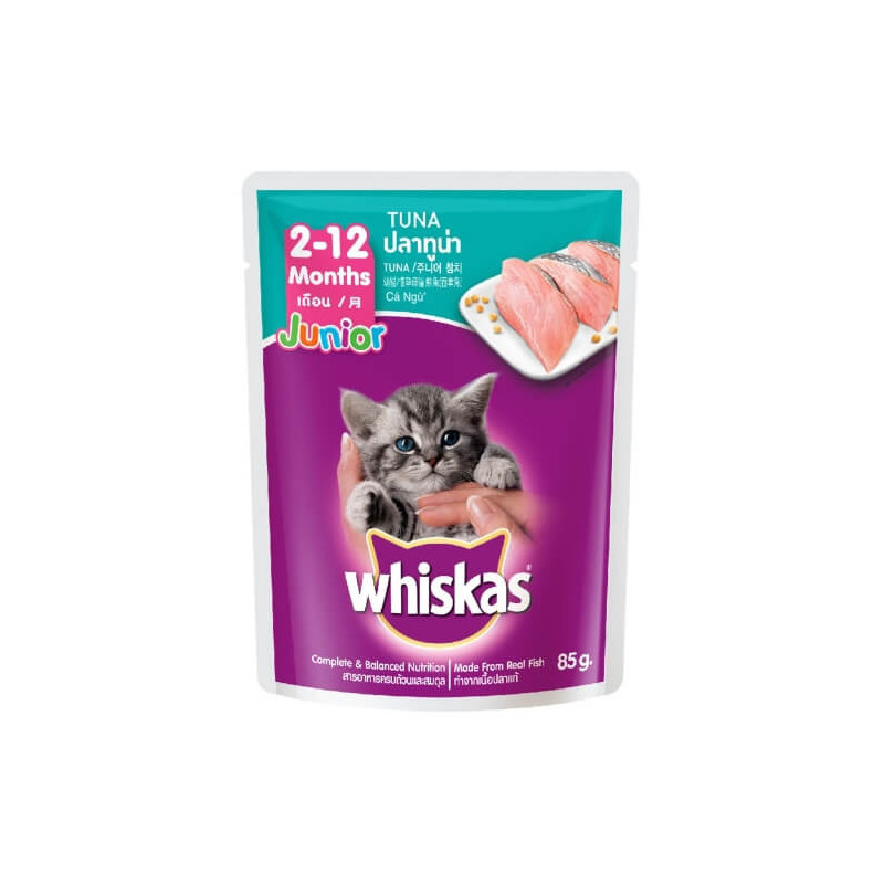 Whiskas Pouch Junior Tuna 85g