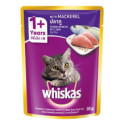 Whiskas Pouch Markerel 85g