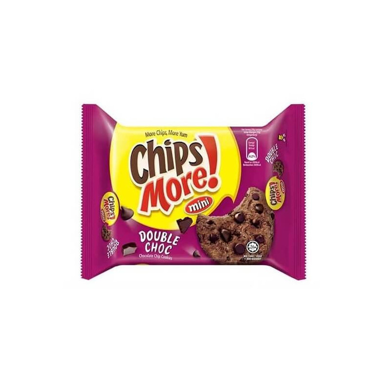 Chipsmore Double Chocolate Mini Biscuits 80g