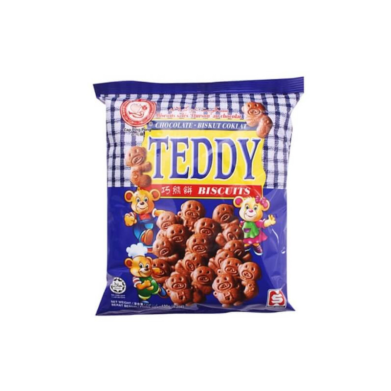 Hup Seng Chocolate Teddy 120g