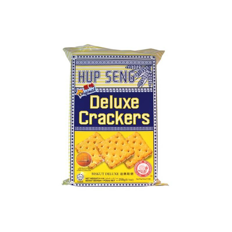 Hup Seng Deluxe Crackers Original 258g