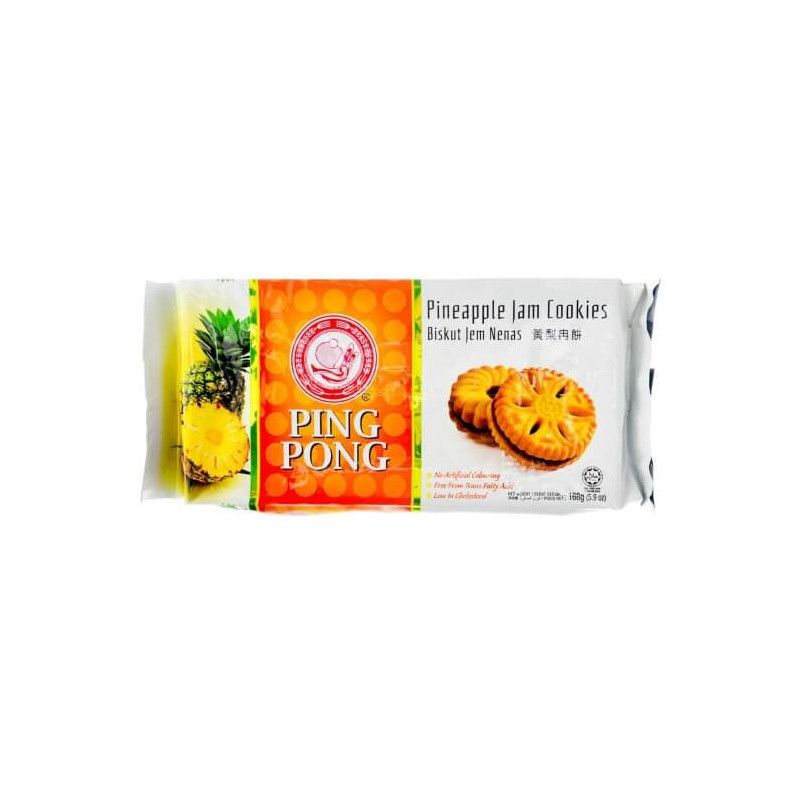 Hup Seng Pineapple Jam Biscuits 168g