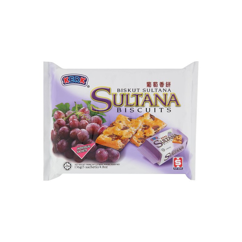 Hup Seng Biskut Sultana 136g (5 sachets)