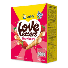 Julie's Love Letters Strawberry 100g