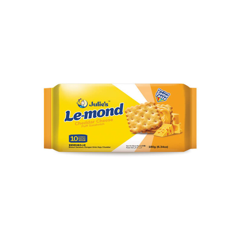 Julie's Le-mond Cheddar Cheese 180g