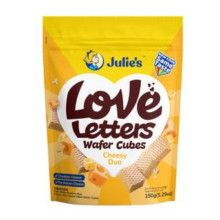 Julie's Wafer Cube's Cheesy Duo 150g