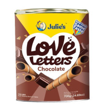 Julie's Love Letter Chocolate 576g (32 packets) Jar
