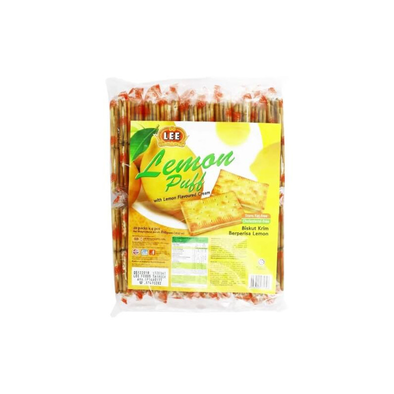 Lee Biscuits Lemon Puff 810g