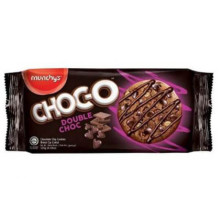 Munchy's Choc-O Cookies Double Chocolate 125g
