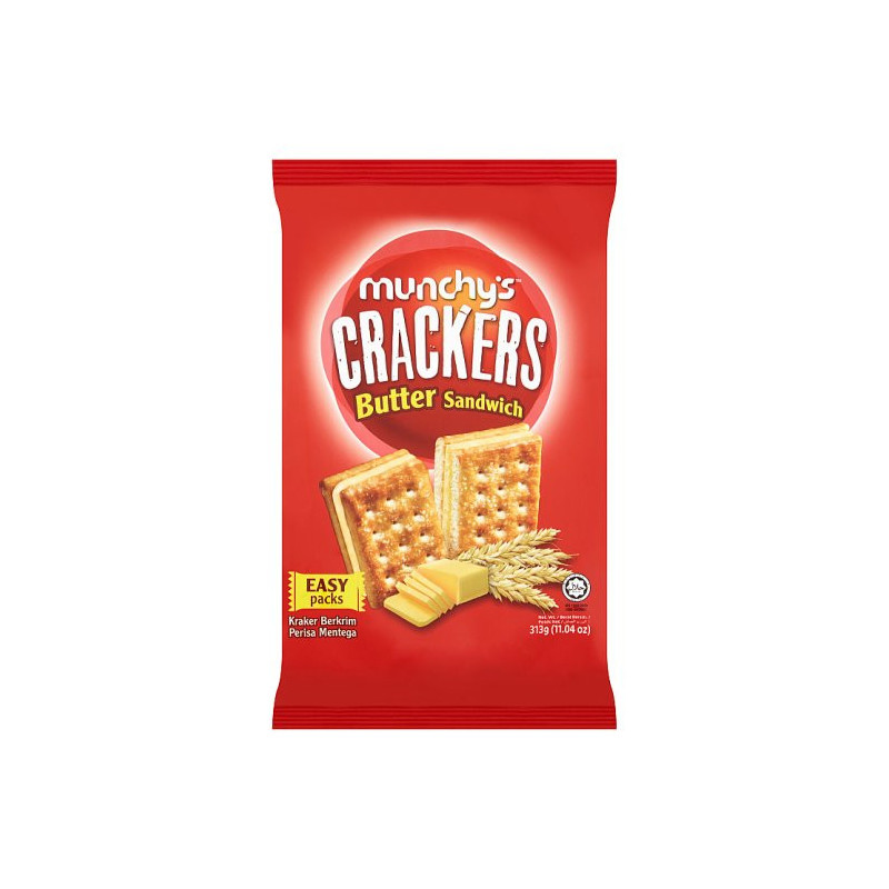 Munchy's Crackers Butter Sandwich 313g
