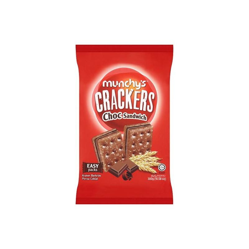 Munchy's Crackers Choc Sandwich 300g