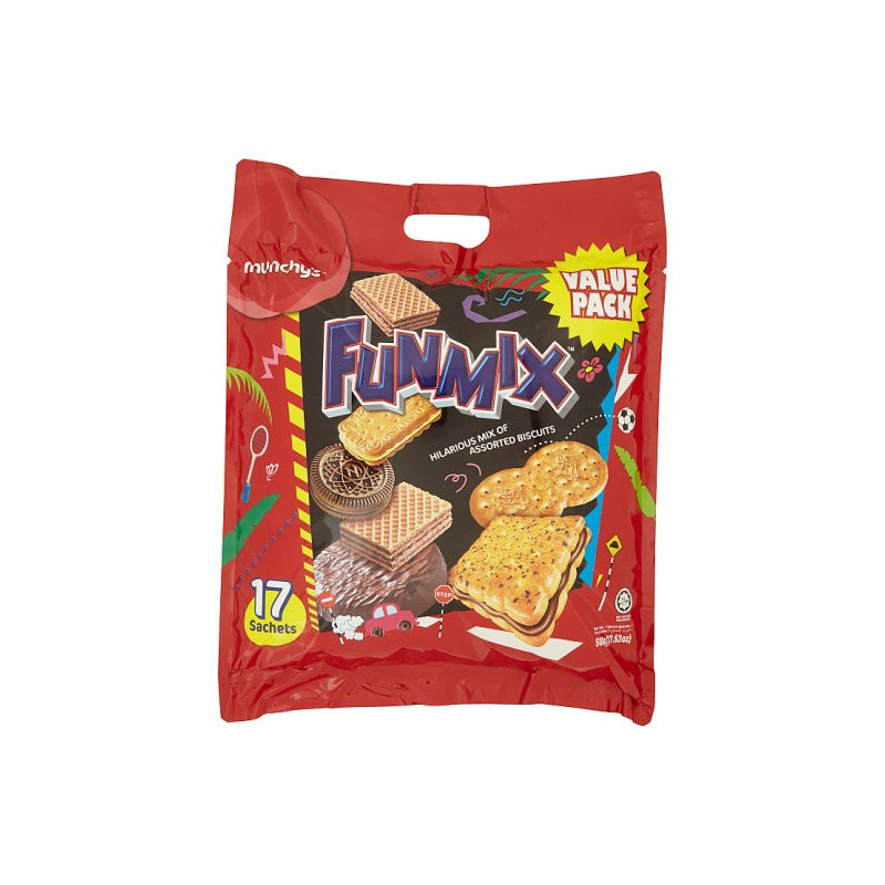 Munchy's FUNMIX Assorted Biscuits 500g