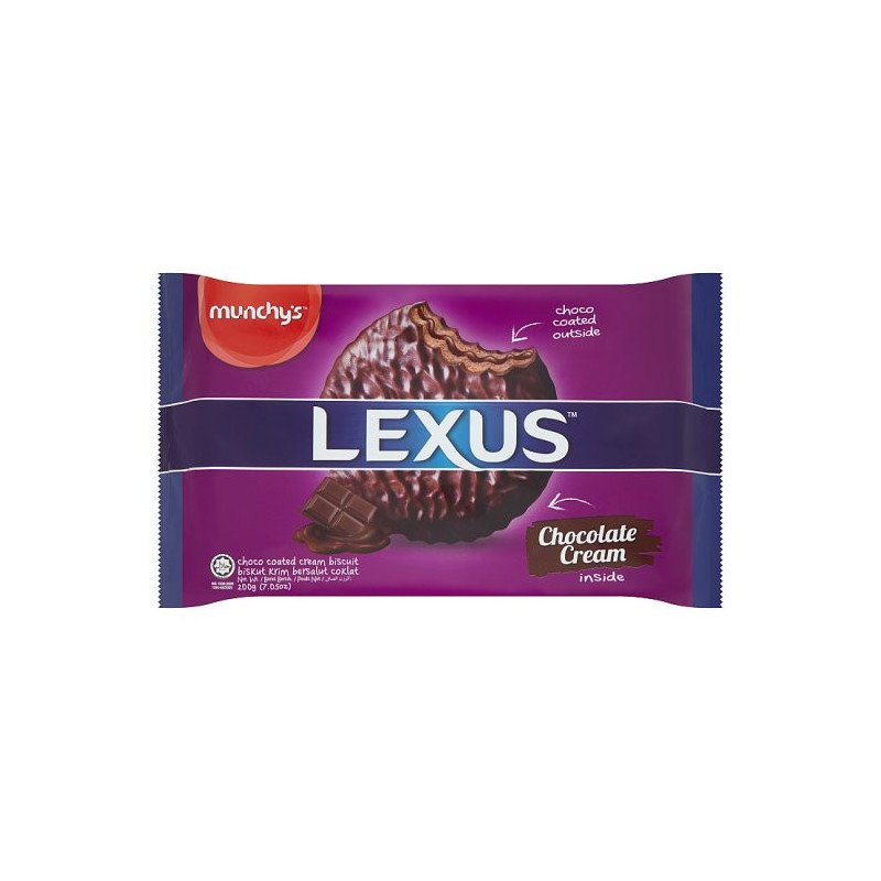 Munchy's Lexus Choco Coated Biscuits 200g