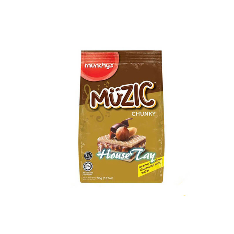 Munchy's Muzic Wafer Cube Chunky Bites 90g
