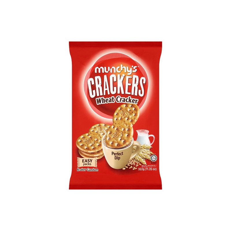 Munchy's Wheat Crackers 322g