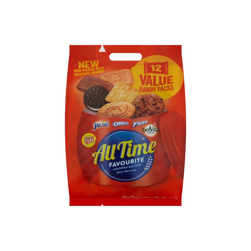 All Time Assorted Biscuits 493g