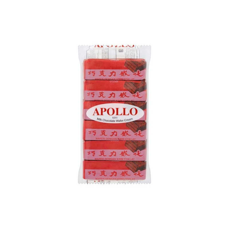 Apollo Chocolate Wafer Cream 12s x 12g -1011