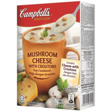 Campbell's Mushroom Cheese With Croutons 63g (3x21g)