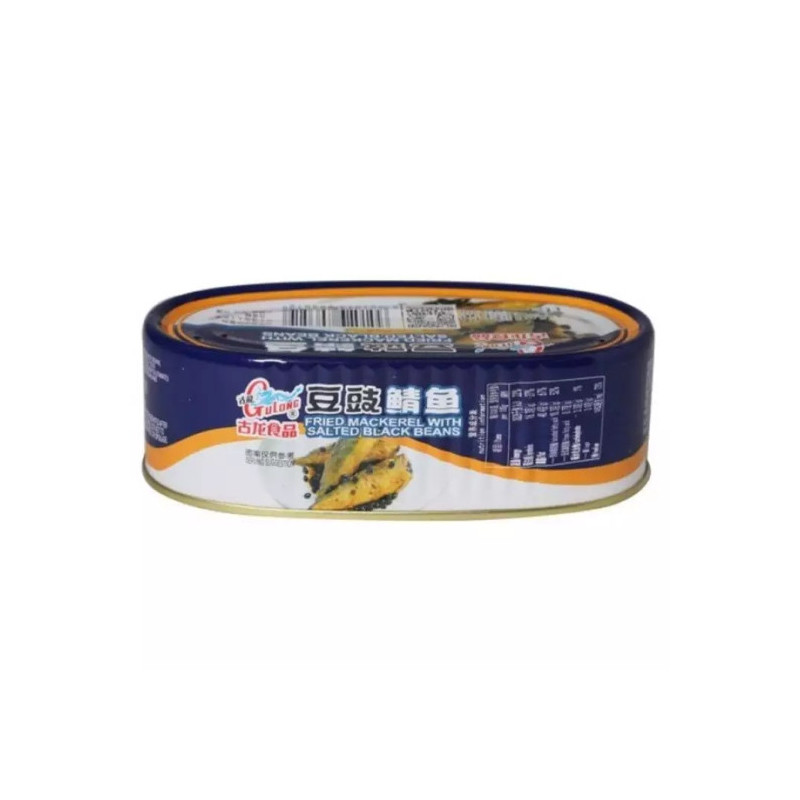 Gulong Fried Mackerel With Salted Black Beans 165g