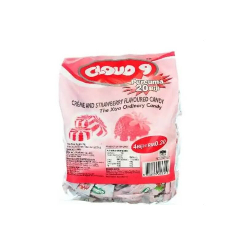 Cloud 9 Strawberry Candy (320pcs)
