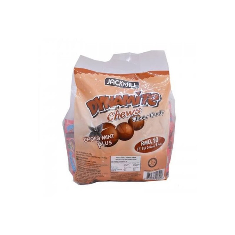 Dynamite Chews Choco Mint Plus (150pcs)