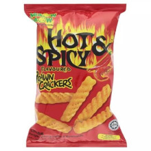 Miaow Miaow Hot & Spicy Flavoured Prawn Crackers 60g