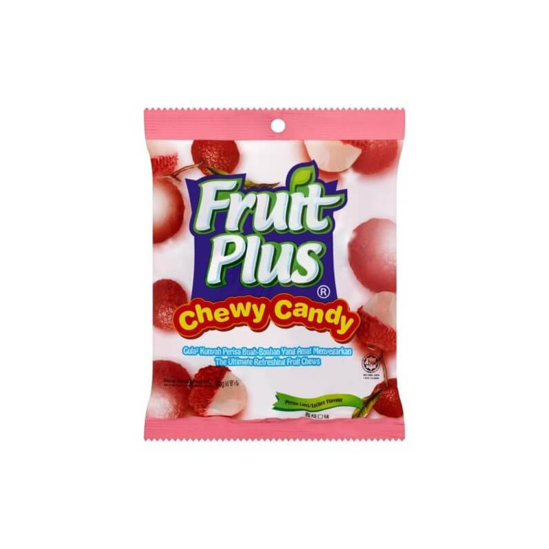 Fruit Plus Lychee Flavour Chewy Candy 150g