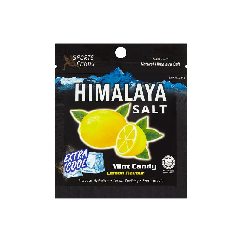 Big Foot Himalaya Salt Mint Candy Lemon Flavour 15g