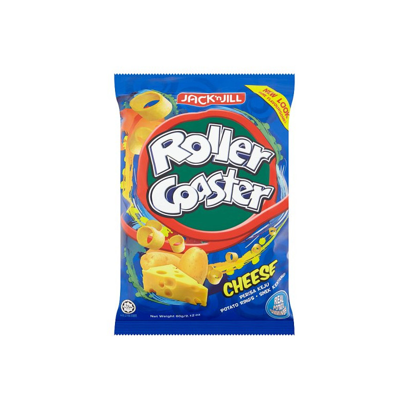 Jack’n Jill Roller Coaster Cheese Potato Rings 60g