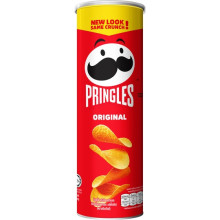 Pringles Original Flavor Potato Crisps 107g