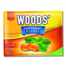 Wood's Peppermint Lozenges Orange 6's