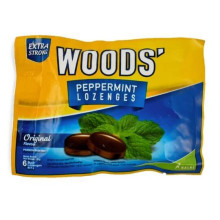 Wood's Peppermint Lozenges Original 6's