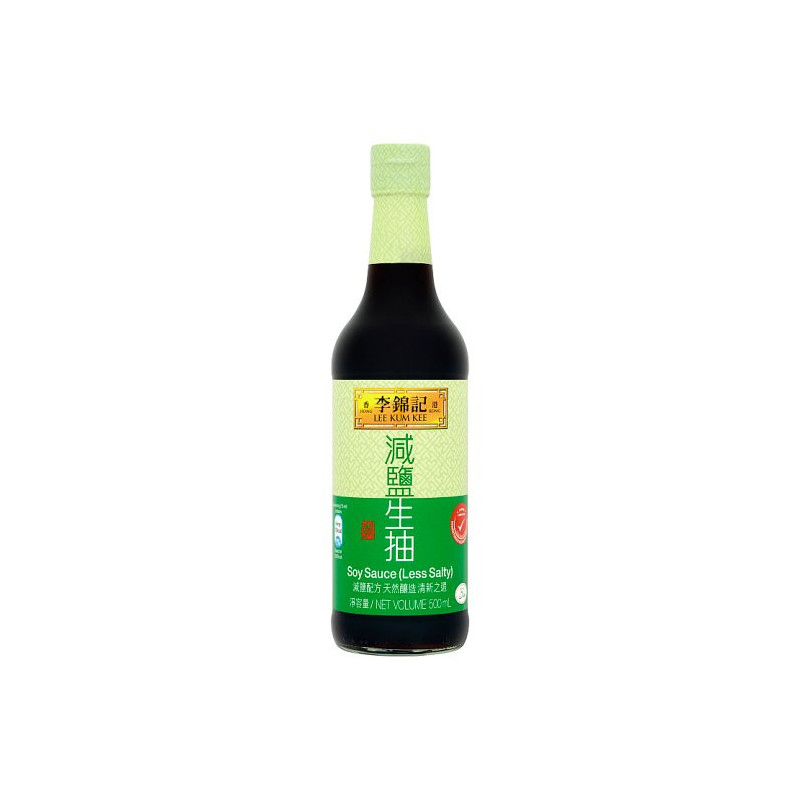 Lee Kum Kee Less Salty Soy Sauce 500ml